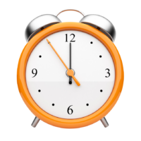 Orange Clock Image copy